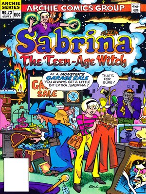 cover image of Sabrina the Teenage Witch (1971), Issue 73